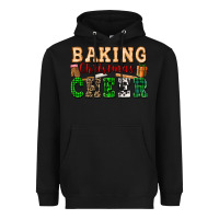 Black baking christmas cheer Heavyweight Hoodie - FaDigitalArtStudio