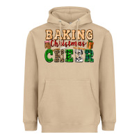 Mushroom baking christmas cheer Heavyweight Hoodie - FaDigitalArtStudio
