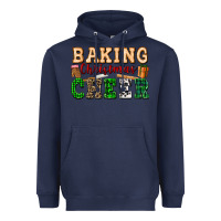 Navy baking christmas cheer Heavyweight Hoodie - FaDigitalArtStudio