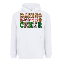 White baking christmas cheer Heavyweight Hoodie - FaDigitalArtStudio