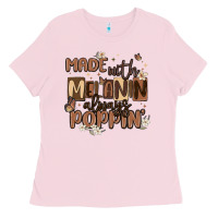 Made With Melanin Always Poppin Ladies Tee | Teevron