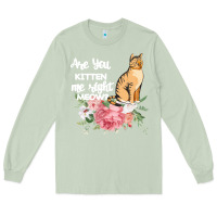 Matcha Cat Maine coon gift kidding kitten meow pussycat Long Sleeve Tee - Bettercallsaul