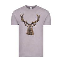 Vintage Zinc elk deer head Vintage Tee - LillyAllenDesigns