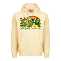 Pina Colada Peace love St. Patrick's Day Premium Hoodie - OliviaCreatesArt