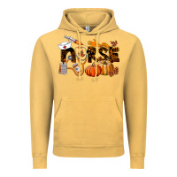 Vintage Mustard Fall Nurse Vintage Hoodie - LillyAllenDesigns