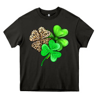 Asphalt three clover Heavy Core Tee - AdoDesignShop