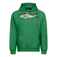 Emerald Striped Bass Urban Hoodie - LillyAllenDesigns
