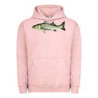 Pigment Salmon Striped Bass Urban Hoodie - LillyAllenDesigns