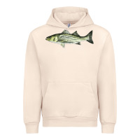 Sandshell Striped Bass Urban Hoodie - LillyAllenDesigns