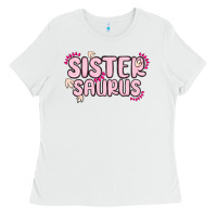 White sister saurus Ladies Tee - MaliasSmallBusiness
