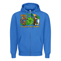 True Royal with god all things are possible Zipper Hoodie - OliviaCreatesArt
