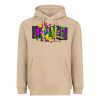 Mushroom mardi gras love Heavyweight Hoodie - FaDigitalArtStudio