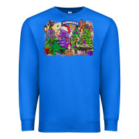 True Royal christmas louisiana mardi gras trees Premium Sweatshirt - FaDigitalArtStudio