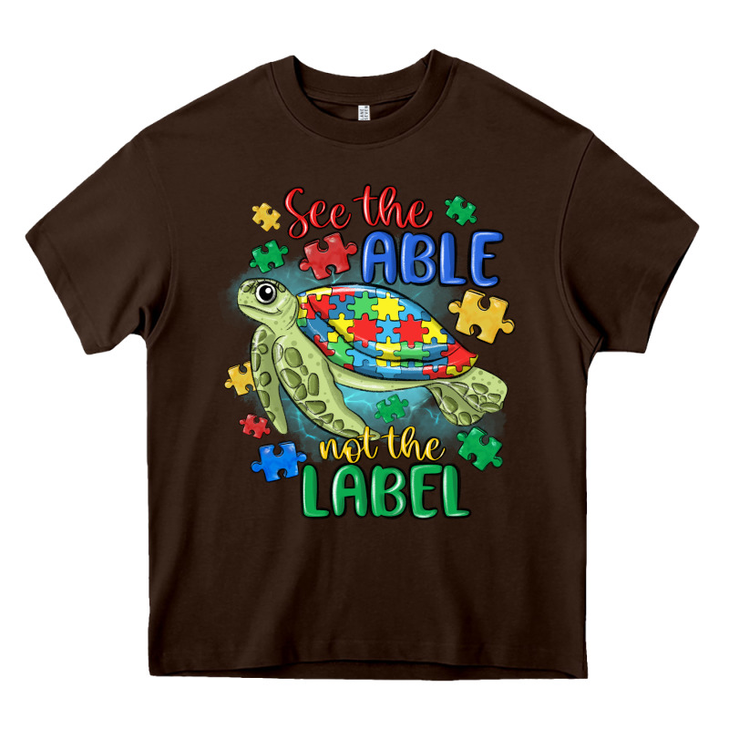 See The Able Not The Label Heavy Core Tee by MaliasSmallBusiness | Teevron
