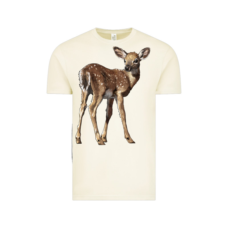 White Tailed Fawn Deer Vintage Tee by LillyAllenDesigns | Teevron