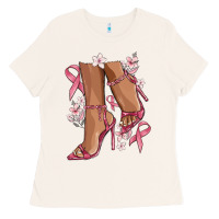 Bone cancer high heels Ladies Tee - MaliasSmallBusiness