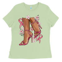 Matcha cancer high heels Ladies Tee - MaliasSmallBusiness