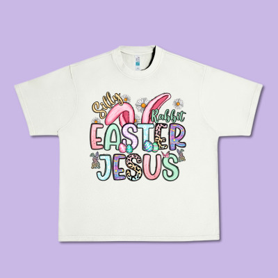 Silly Rabbit Easter Jesus Urban Heavy Tee Designed By Artiststas