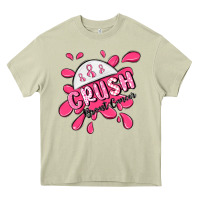 Mossy crush breast cancer Heavy Core Tee - MaliasSmallBusiness