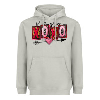 Moon Dust Xoxo Love Heavyweight Hoodie - FaDigitalArtStudio
