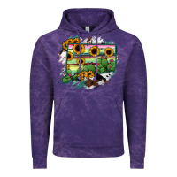 Cloud Purple Connecticut State Map Vintage Hoodie - RanaPortraitStore