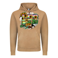 Vintage Camel Connecticut State Map Vintage Hoodie - RanaPortraitStore
