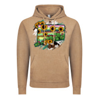 Vintage Coffee Connecticut State Map Vintage Hoodie - RanaPortraitStore