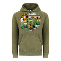 Vintage Olive Connecticut State Map Vintage Hoodie - RanaPortraitStore