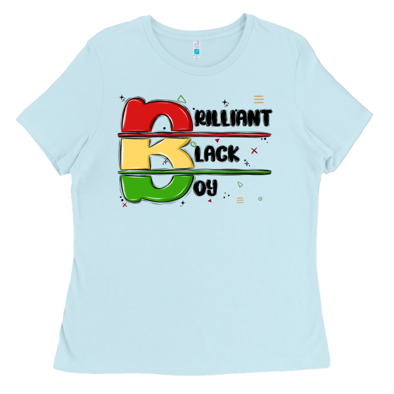 Black Boy Ladies Tee by MaliasSmallBusiness | Teevron