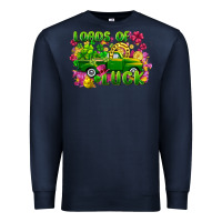 Navy loads of luck Premium Sweatshirt - FaDigitalArtStudio