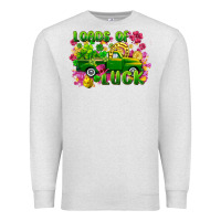 Oatmeal Heather loads of luck Premium Sweatshirt - FaDigitalArtStudio