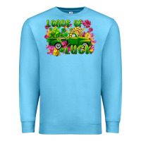 Ocean Blue loads of luck Premium Sweatshirt - FaDigitalArtStudio