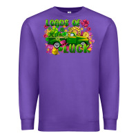 Purple loads of luck Premium Sweatshirt - FaDigitalArtStudio