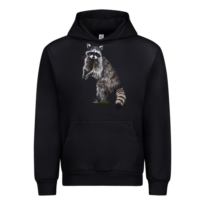 Raccoon Illustrations Urban Hoodie by LillyAllenDesigns | Teevron