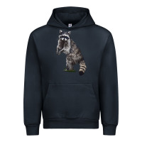 Navy Raccoon Illustrations Urban Hoodie - LillyAllenDesigns