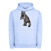 Pigment Grape Ice Raccoon Illustrations Urban Hoodie - LillyAllenDesigns