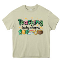 Mossy teaching lucky charm Heavy Core Tee - MaliasSmallBusiness