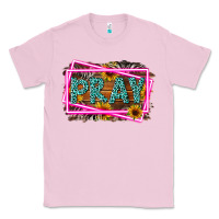 Bubblegum Pink Western Pray Religious Classic Tee - LillyAllenDesigns