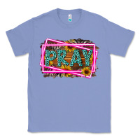 Colony Blue Western Pray Religious Classic Tee - LillyAllenDesigns