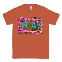 Copper Western Pray Religious Classic Tee - LillyAllenDesigns