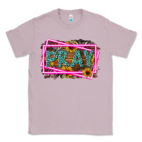 Lilac Western Pray Religious Classic Tee - LillyAllenDesigns