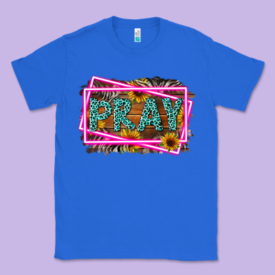 Western Pray Religious Classic Tee Designed By Lillyallendesigns