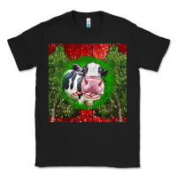 Black christmas holstein Classic Tee - LillyAllenDesigns