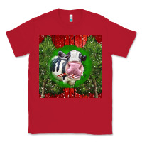 Red christmas holstein Classic Tee - LillyAllenDesigns