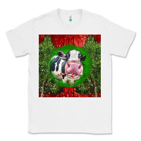 White christmas holstein Classic Tee - LillyAllenDesigns