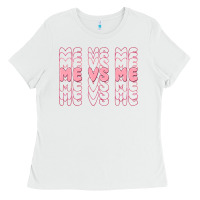 White me vs me Ladies Tee - MaliasSmallBusiness