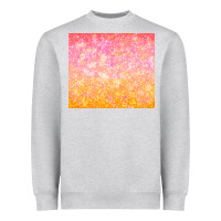 Heather Grey orange pink ombre glitter Heavyweight Sweatshirt - TumblerDesignByShophia