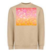 Mushroom orange pink ombre glitter Heavyweight Sweatshirt - TumblerDesignByShophia