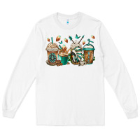 White indian headdress coffee cups Long Sleeve Tee - Jasminsmagicworld