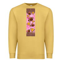 Antique Gold american football with lightning bolt  pen wrap Premium Sweatshirt - BundleAndBundleShop